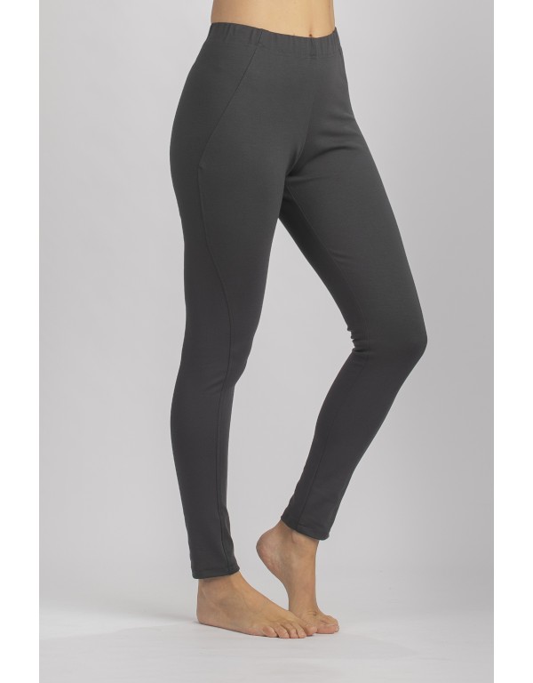 GRAY STRETCH JEGGINGS