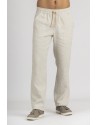 JULES OATMEAL LINEN TROUSERS