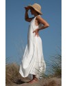 White linen Moon dress