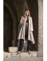 OATMEAL LINEN DUNE COAT