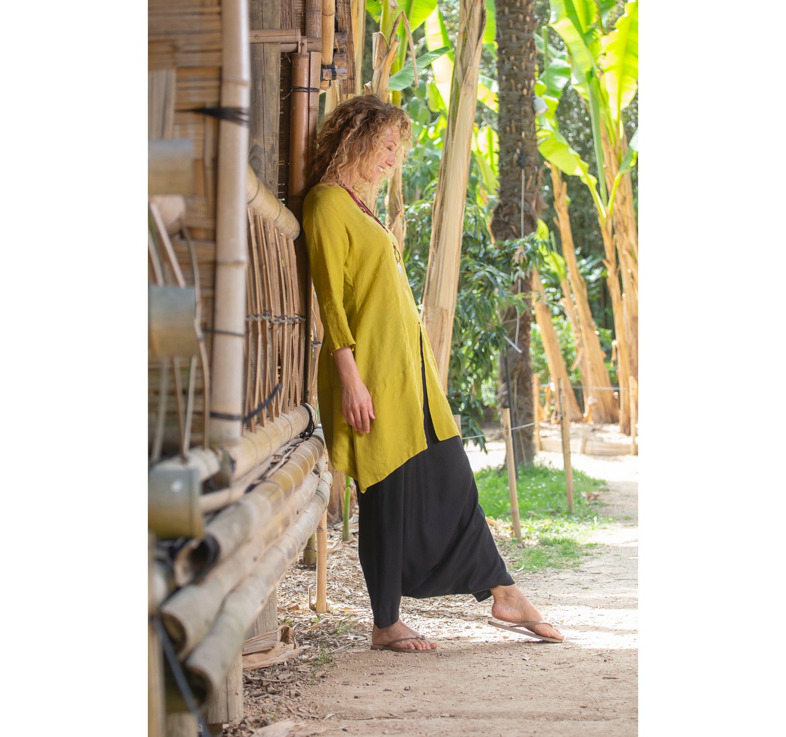 ANISE LINEN BLOUSE EMILIE