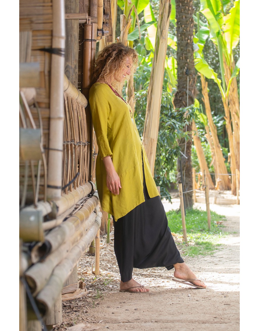 ANISE LINEN BLOUSE EMILIE