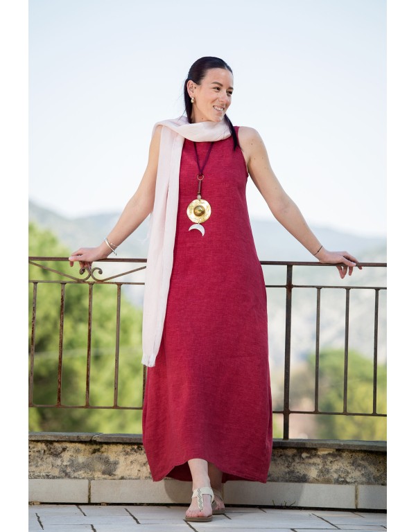 copy of OLGA DRESS BEIGE LINEN