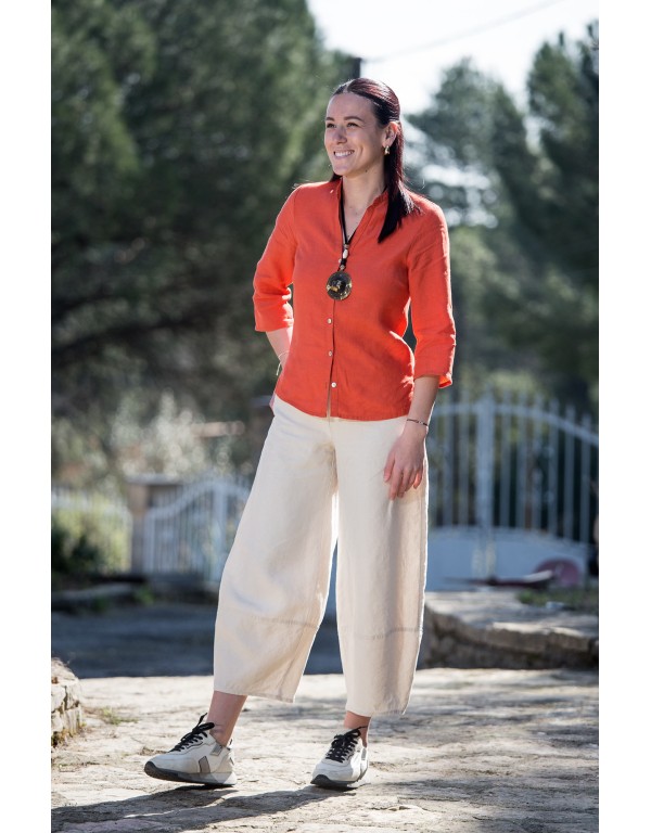 copy of Linen shirt in...