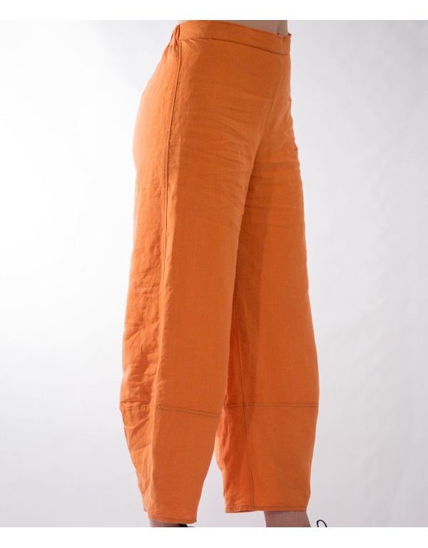 copy of LARGE BLACK BULLE LINEN PANTS